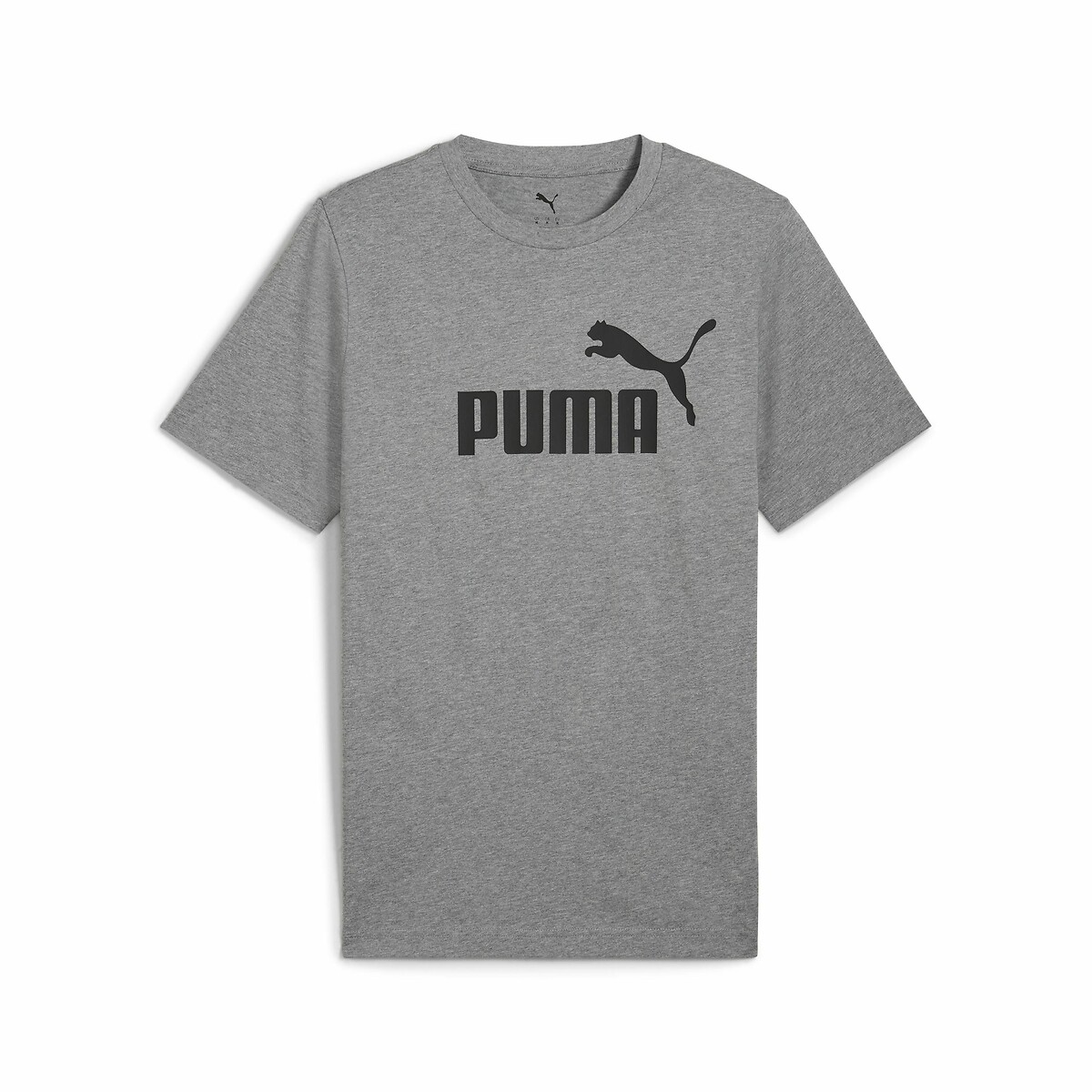PUMA<br>Camiseta de manga curta com logotipo Essentiel grande