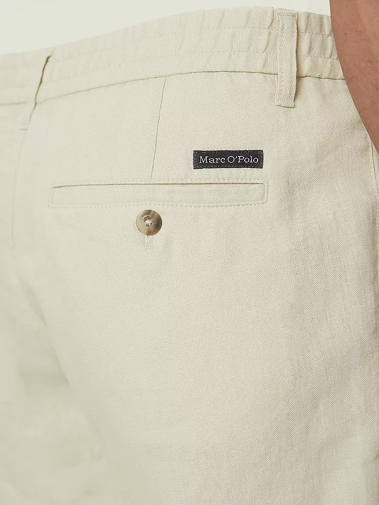 MARC O'POLO Leinenshorts  grau