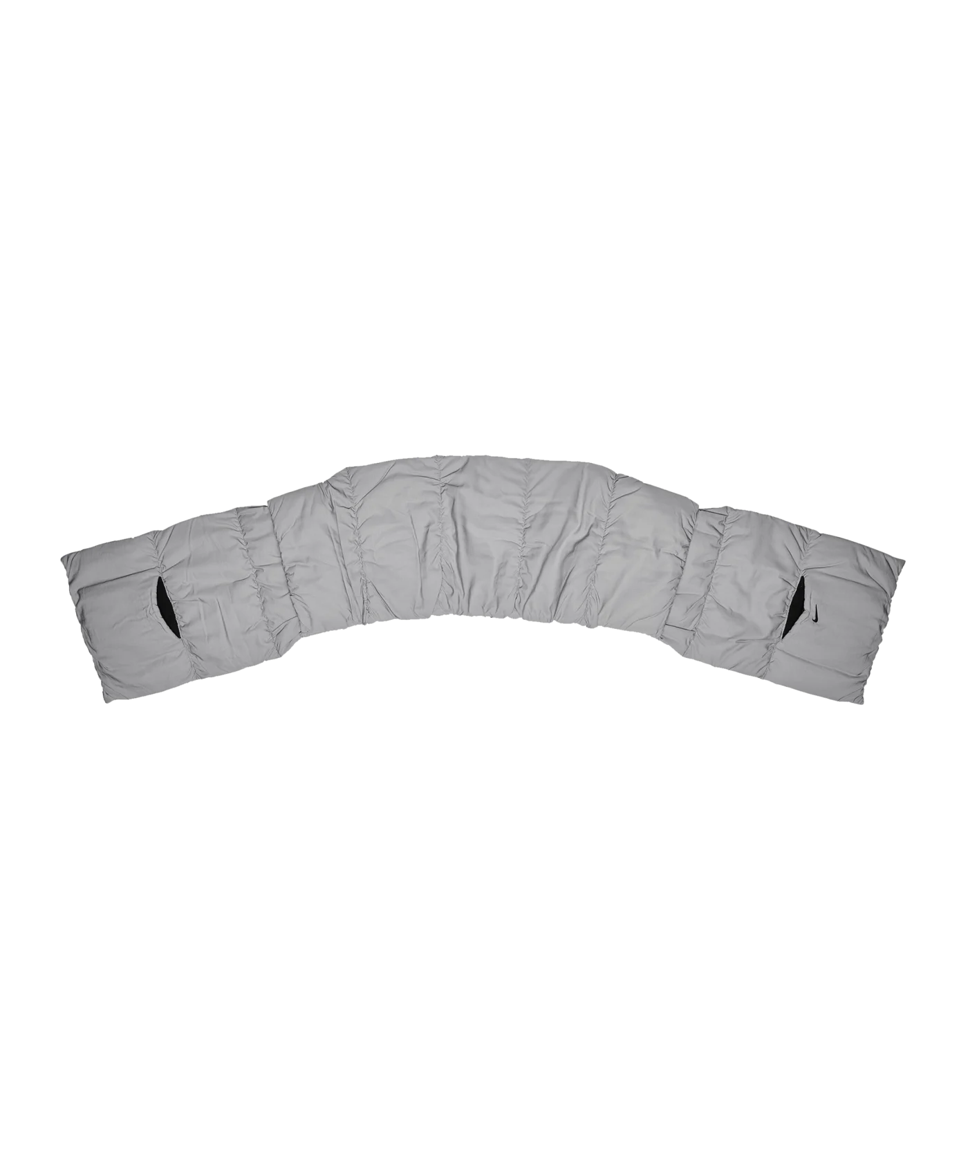 Nike Quilted Neckwarmer Grau Schwarz F059