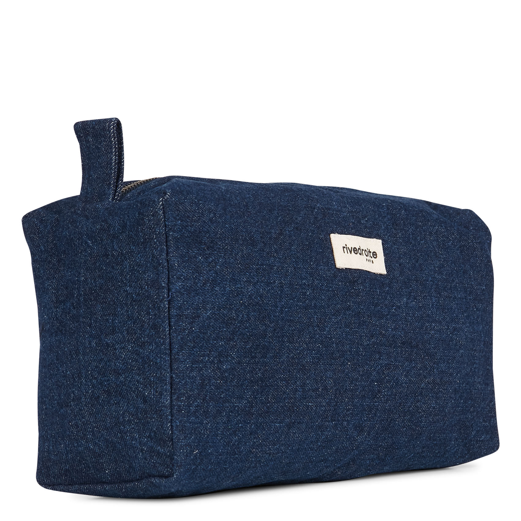ALMA - Trousse de toilette en coton | Jean brut