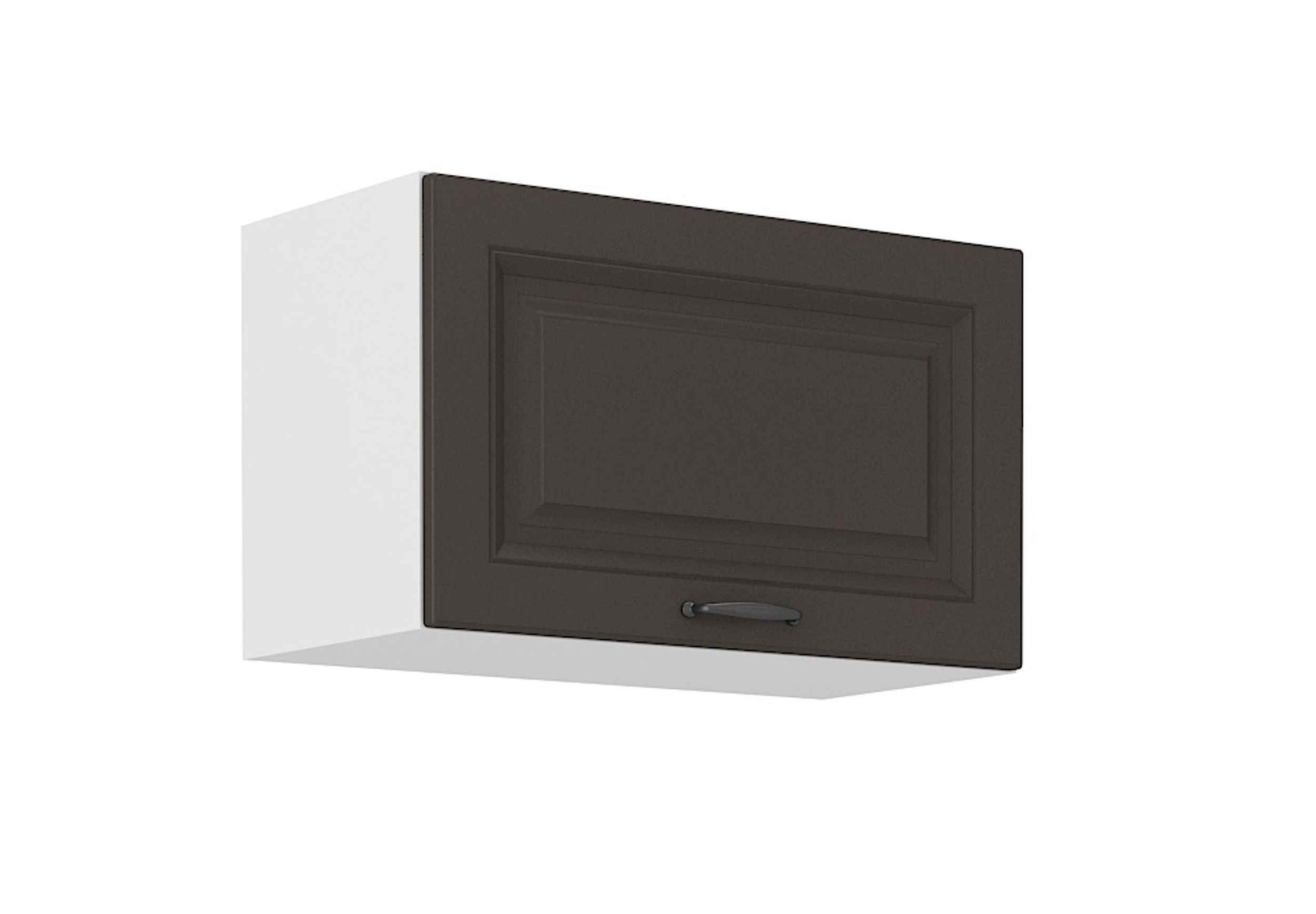 Hängeschrank 60 cm Stilo Grau Küchenzeile Küchenblock Küche Landhaus Höhe 36 cm