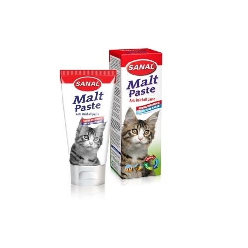Suplemento alimentar de malte Sanal para gatos