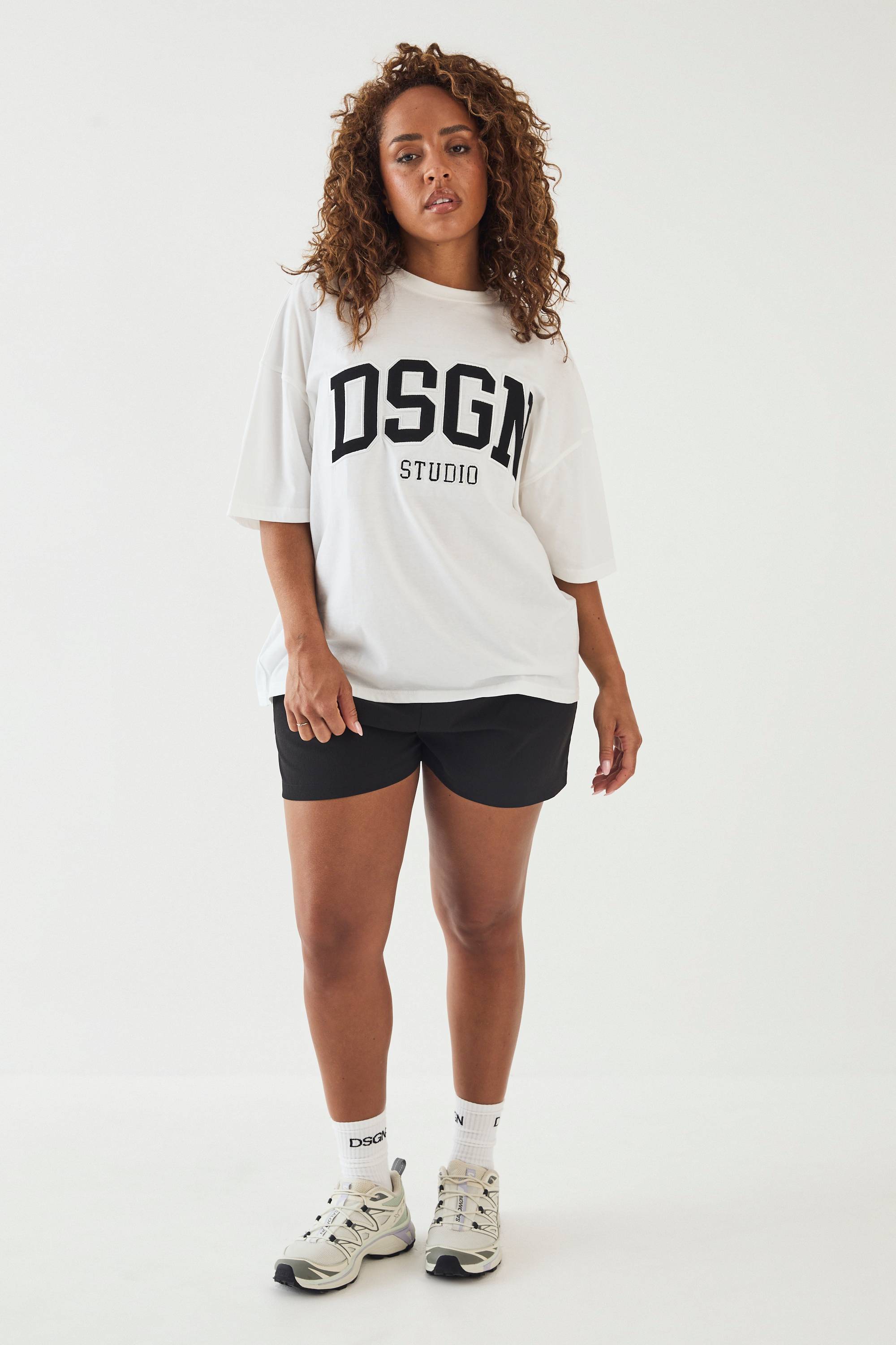 T-shirt Oversize À Appliqué Collegiate Dsgn Studio