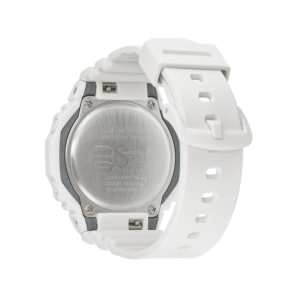 Montre G-SHOCK femme bracelet résine blanche