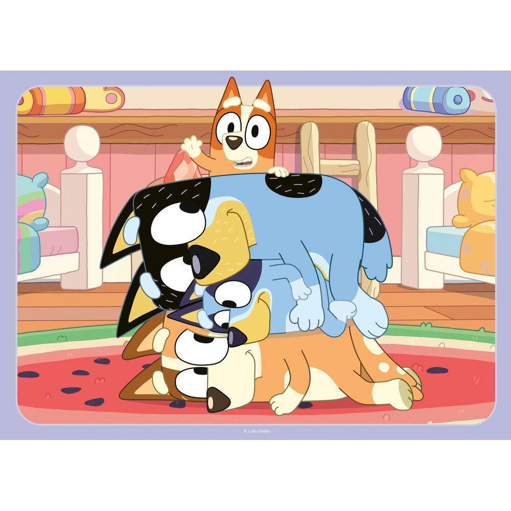 Ravensburger Bluey 4 x 42-teiliges Puzzle-Bumperpack