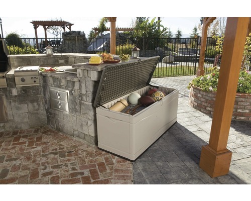 Tuinbox LIFETIME XXL 495 l 150x61x68 cm grijs
