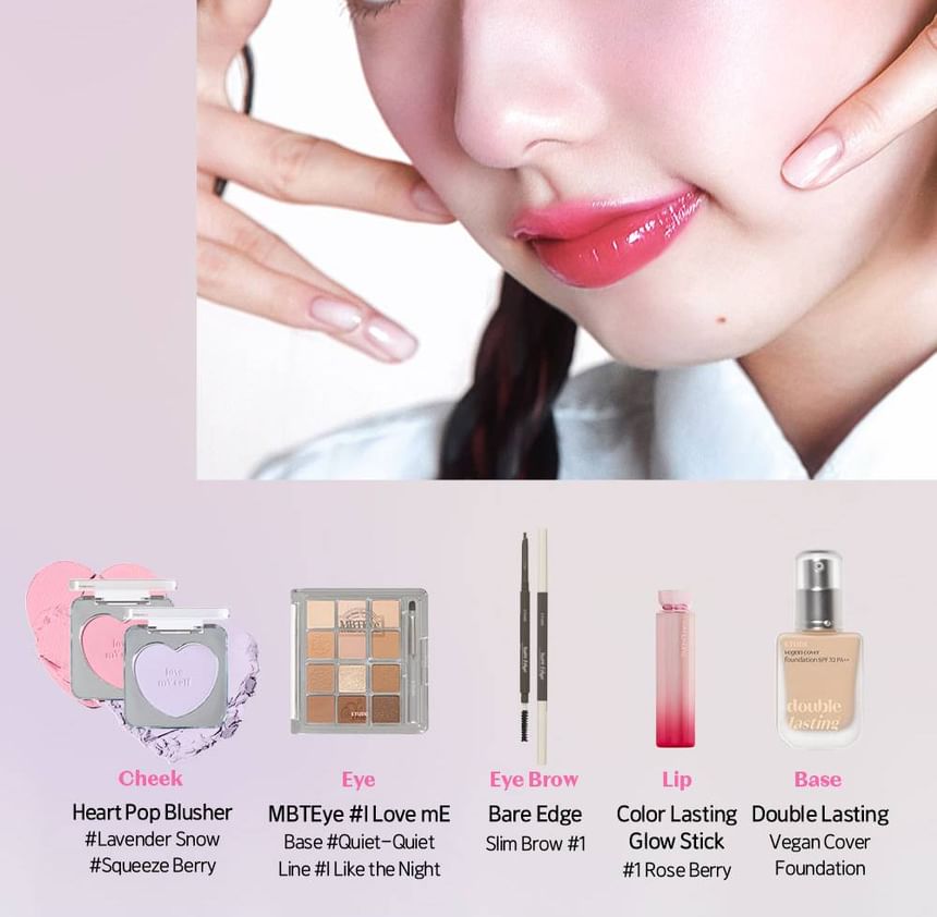 ETUDE - Heart Pop Blusher Not Bad Collectie - 3 kleuren