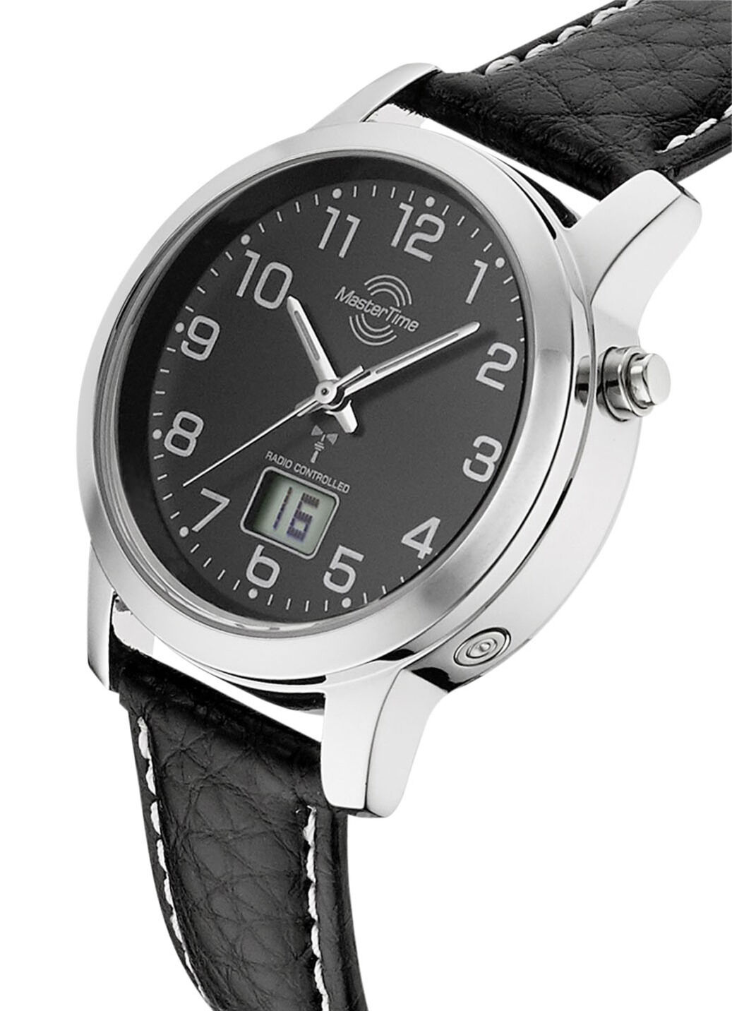 Modische, sportliche Damen-Lederarmbanduhr