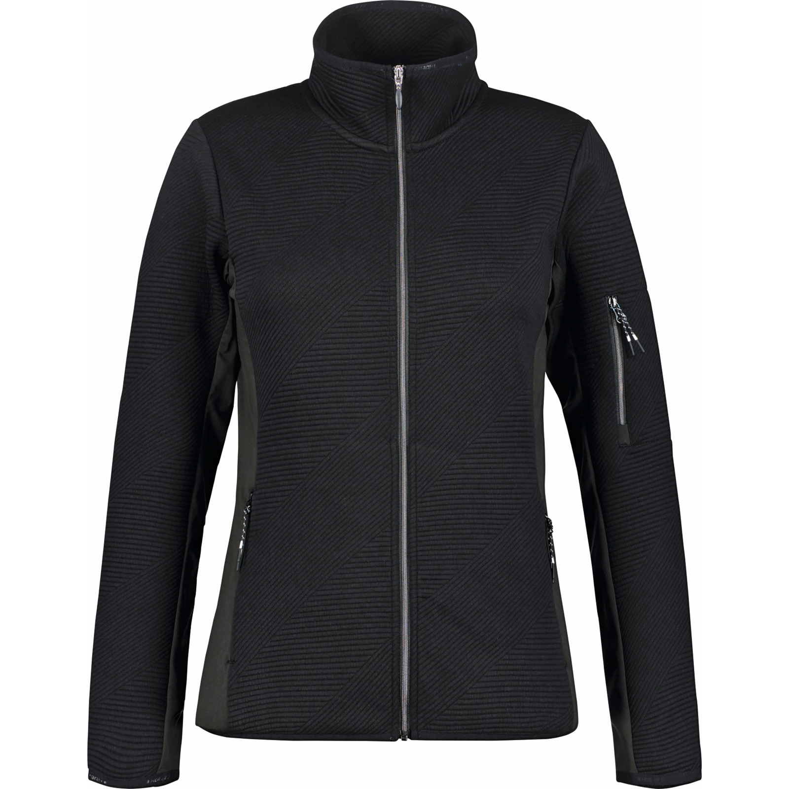 Icepeak Damen-Midlayerjacke Ettenheim XXL, schwarz