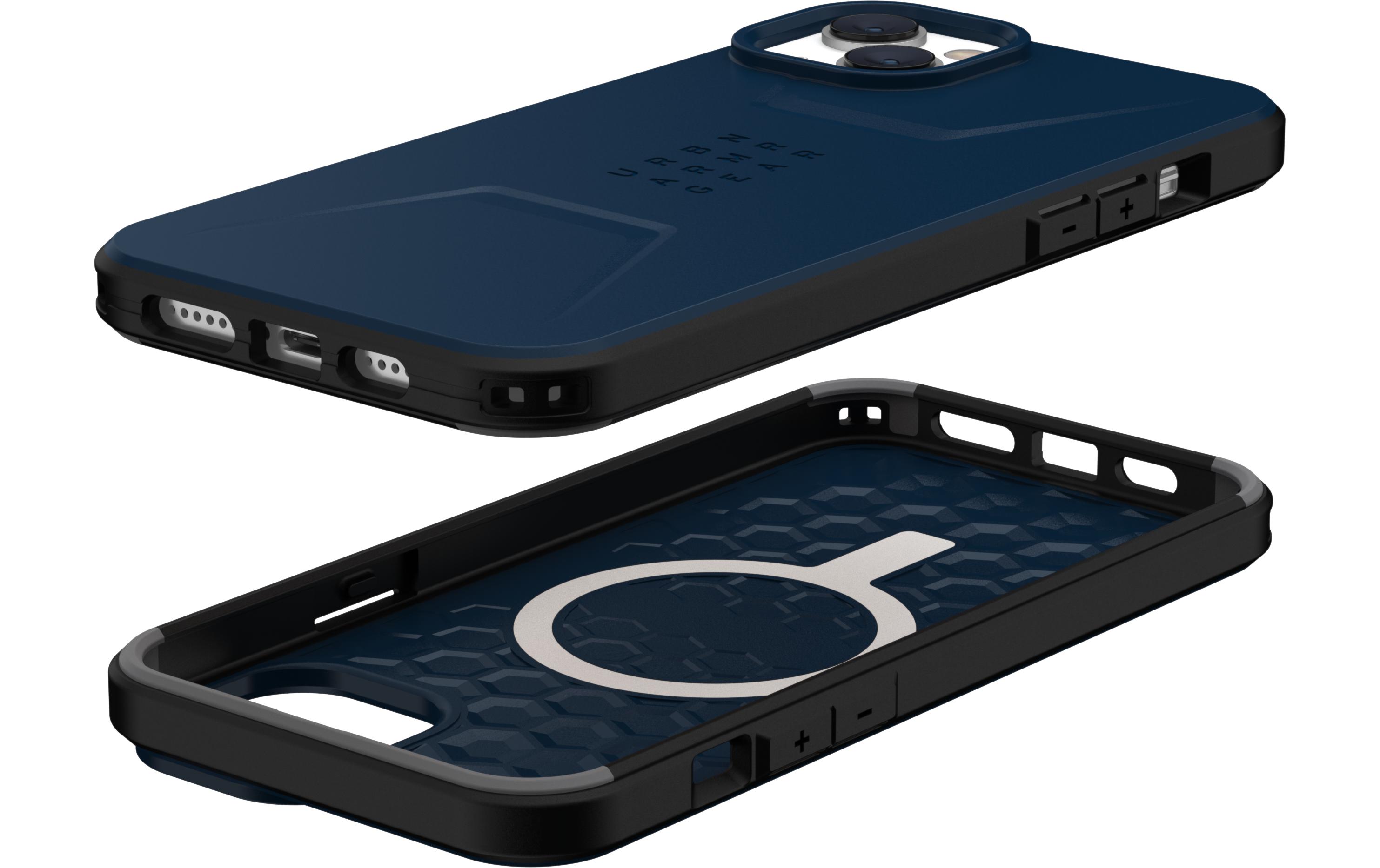 Back Cover Civilian Case iPhone 14 Plus Mallard BlauSchutzhülle für das Apple iPhone 14 Plus