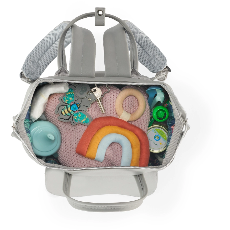 Kinderkraft Wickelrucksack TREASUREPACK graunature vibes