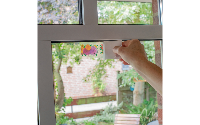 Gardigo Fenster Fliegenfalle Blume 4er Set