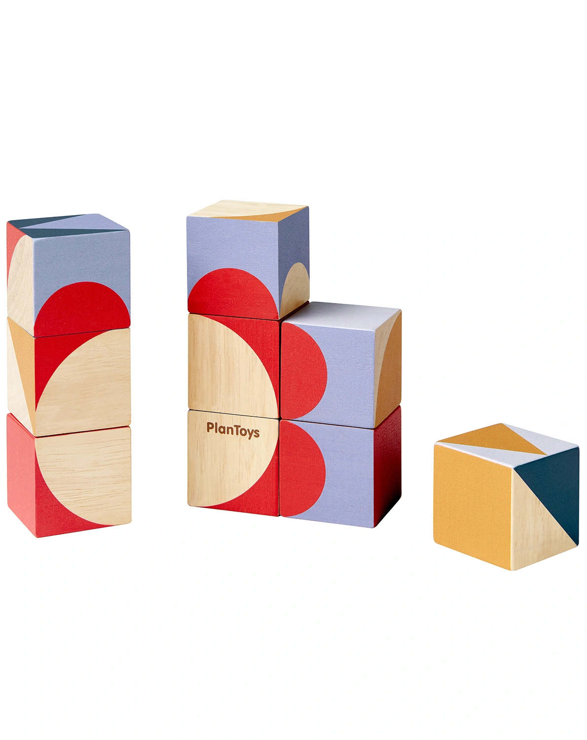 Würfelpuzzle GEO Teile