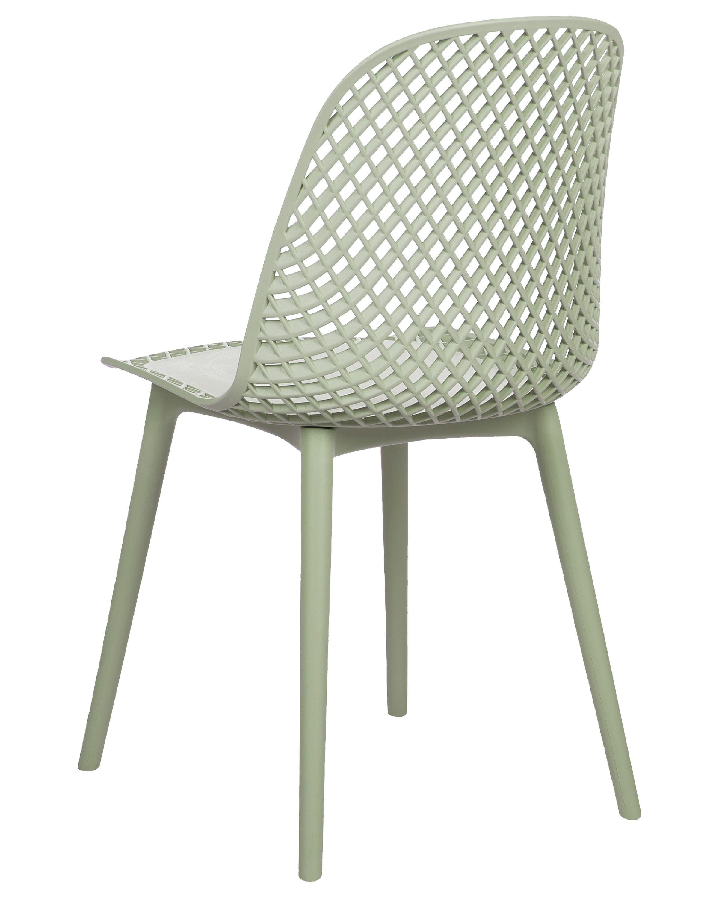 Set van 4 eetkamerstoelen EMORY Lichtgroen