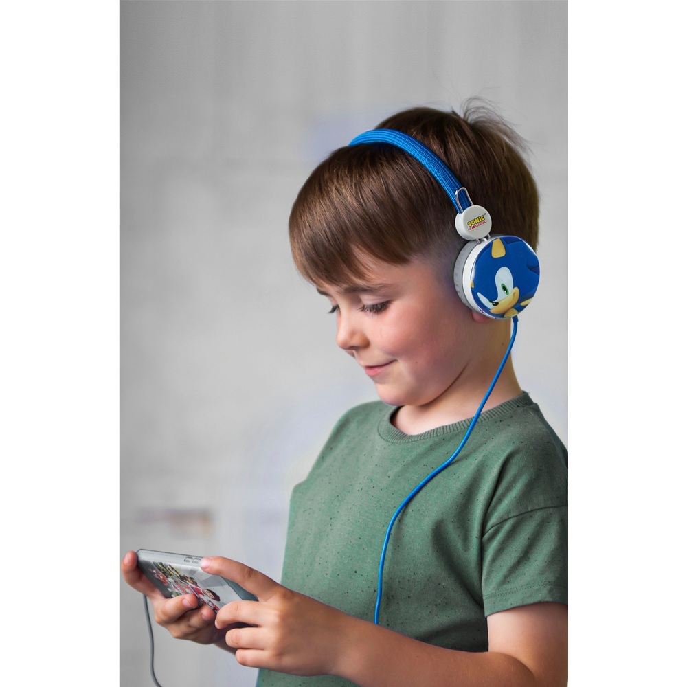 Sonic the Hedgehog Kinderkopfhörer Blau