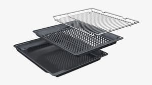 Bosch pyrolysovn HBG9763B1S (Sort)