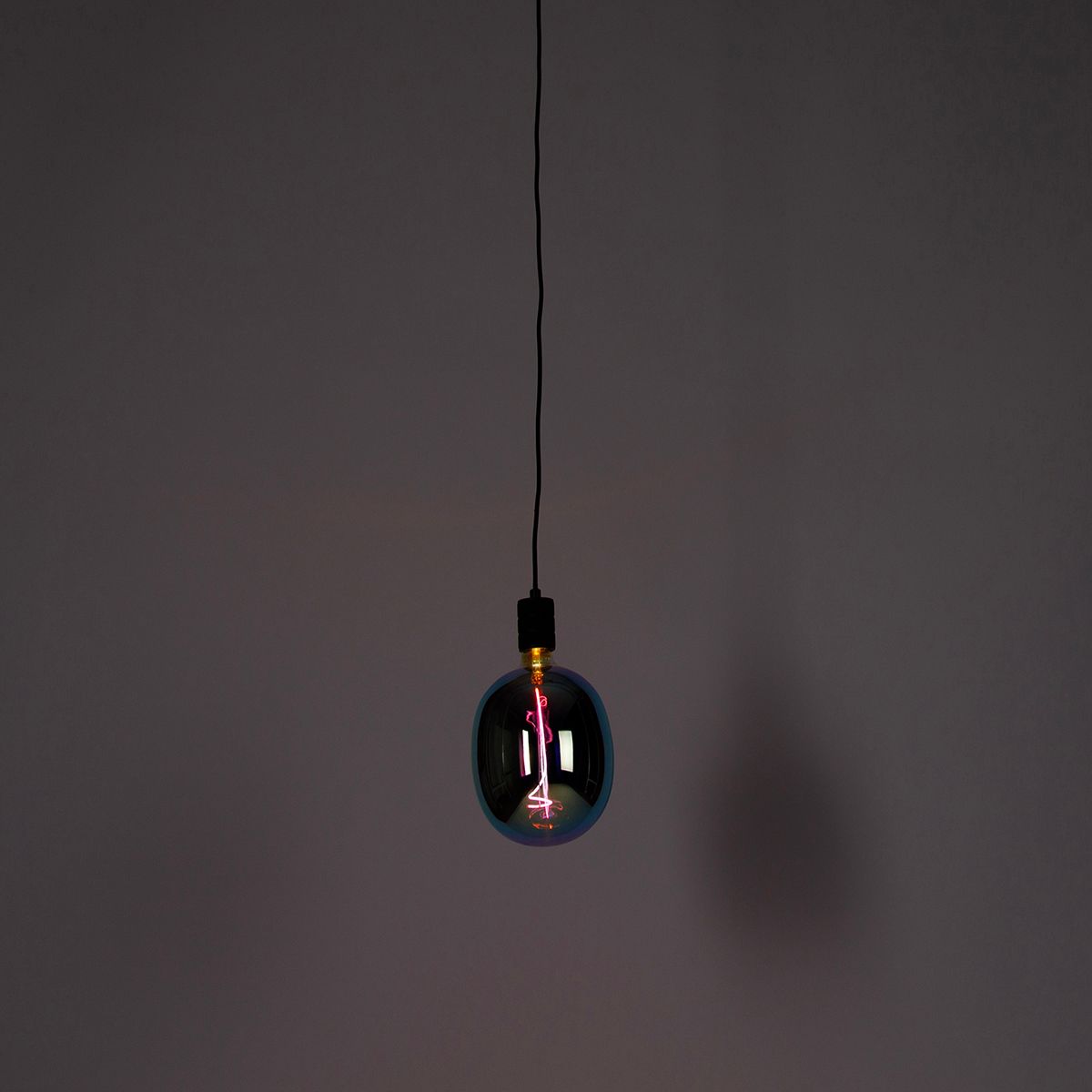 Hanglamp met rail ophanging zwart incl. LED G170 - Cavalux