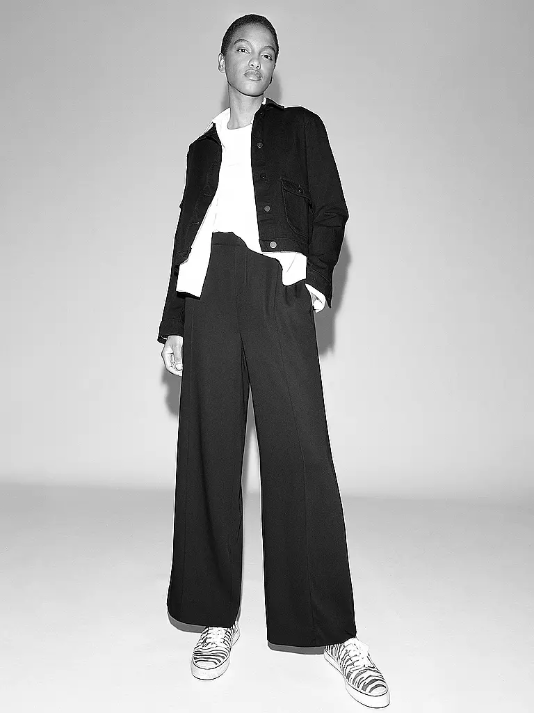 ARMEDANGELS Marlenehose JONVAALIE schwarz