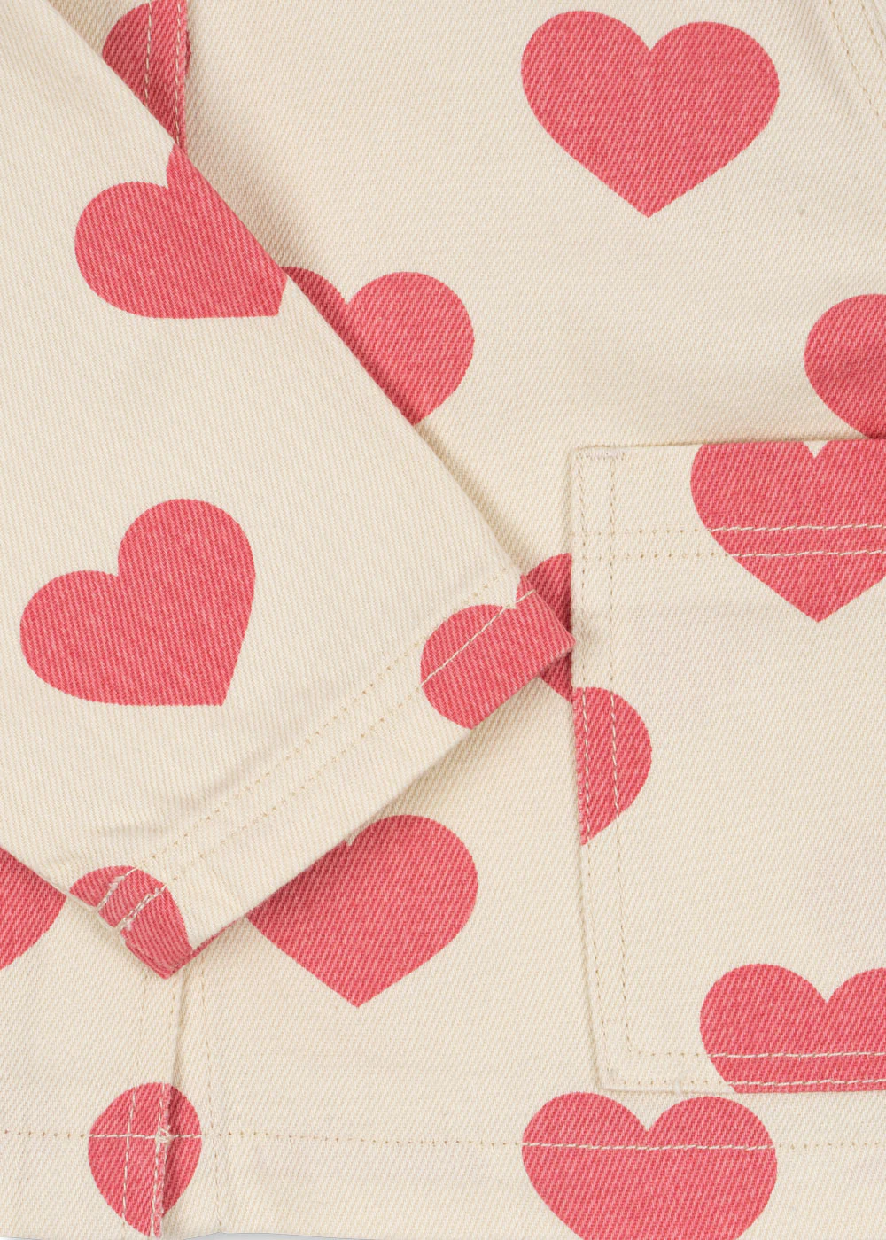 Magot jakke - bon coeur pink - 2Y