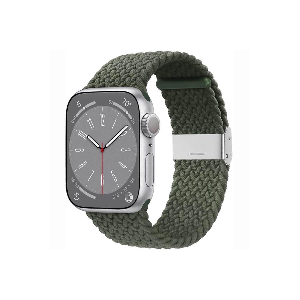Flettet klokkerem Apple Watch 9 (41mm) - Army