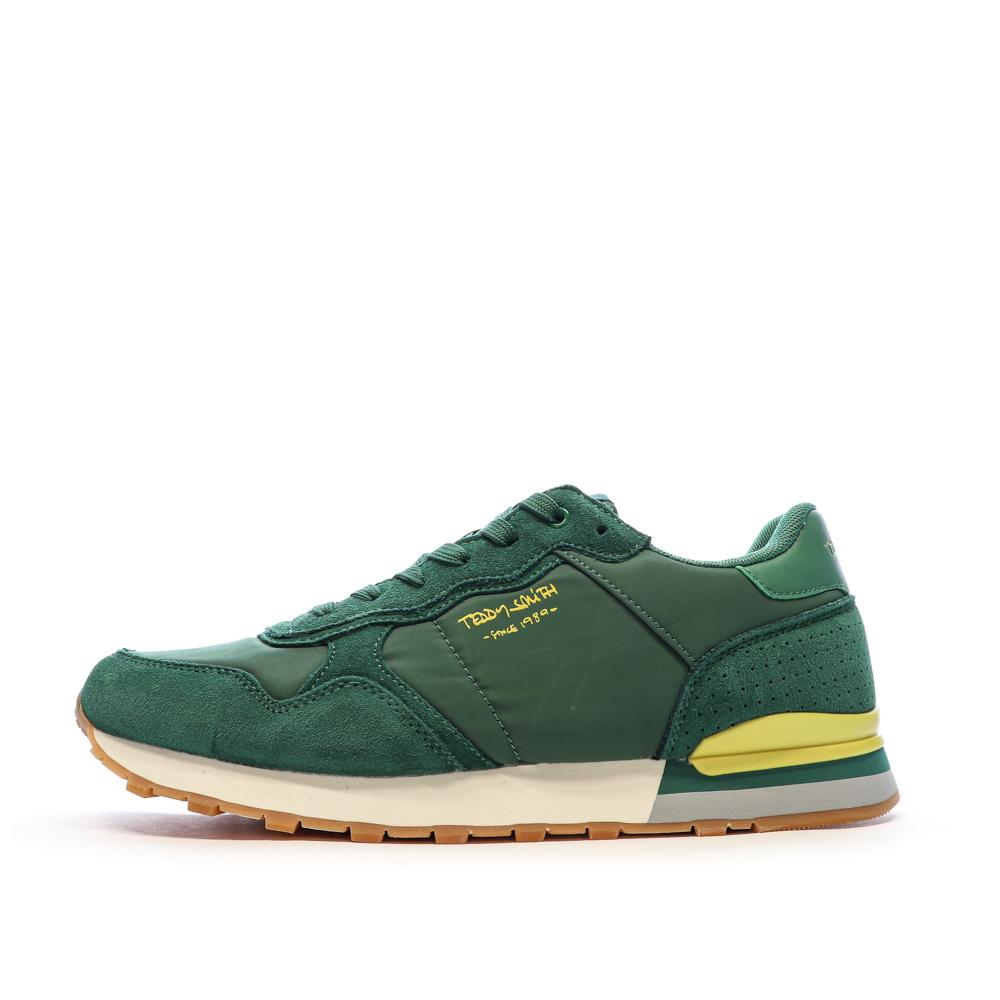 Teddy Smith Baskets Vertes Homme Teddy Smith Yellow
