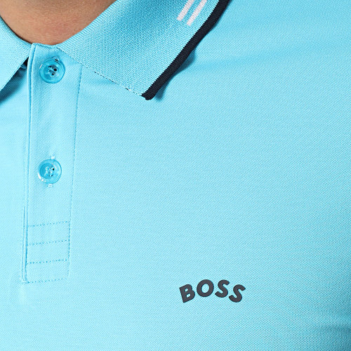 Polo Manches Courtes Paul Curved 50469245 Bleu Clair