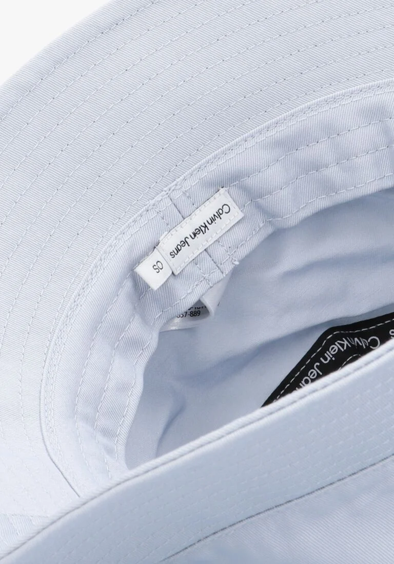 CALVIN KLEIN blauwe calvin klein hoed monogram bucket hat