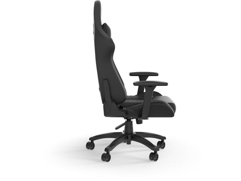 Corsair Gaming-Stuhl T100 Relaxed Kunstleder Schwarz Gaming-Computerstuhl mit 120 kg Belastbarkeit