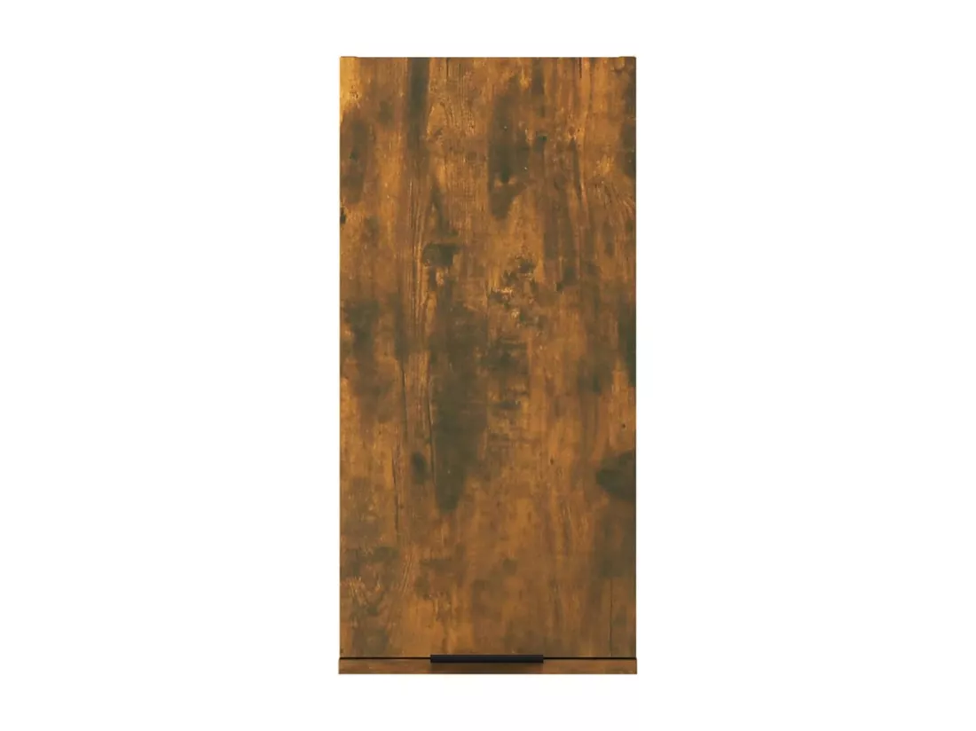 Armoire de salle de bain murale Chêne fumé 32x20x67 cm