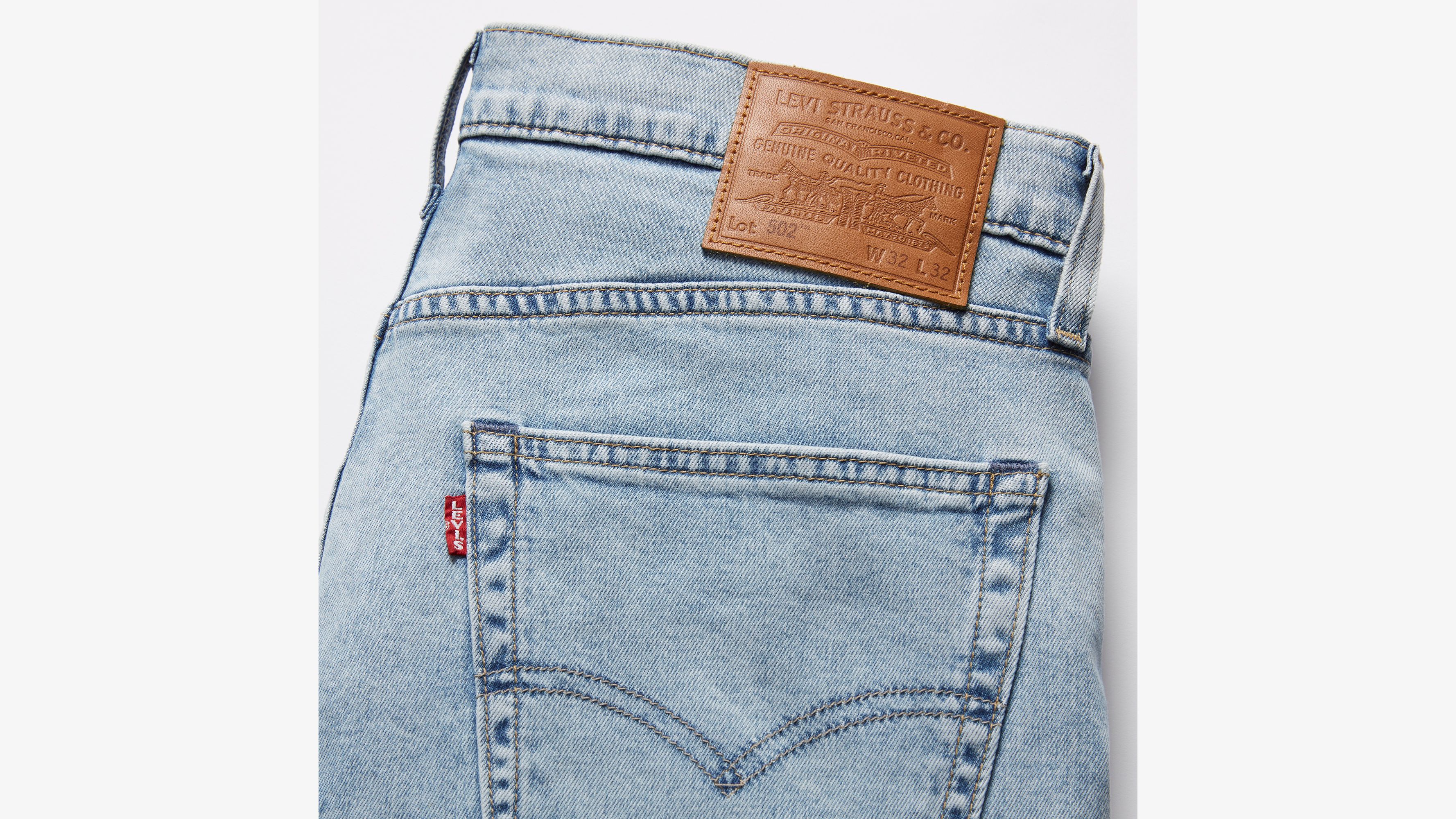 Jean 502™ fuselé Lightweight - Frosted Performance Cool - Bleu