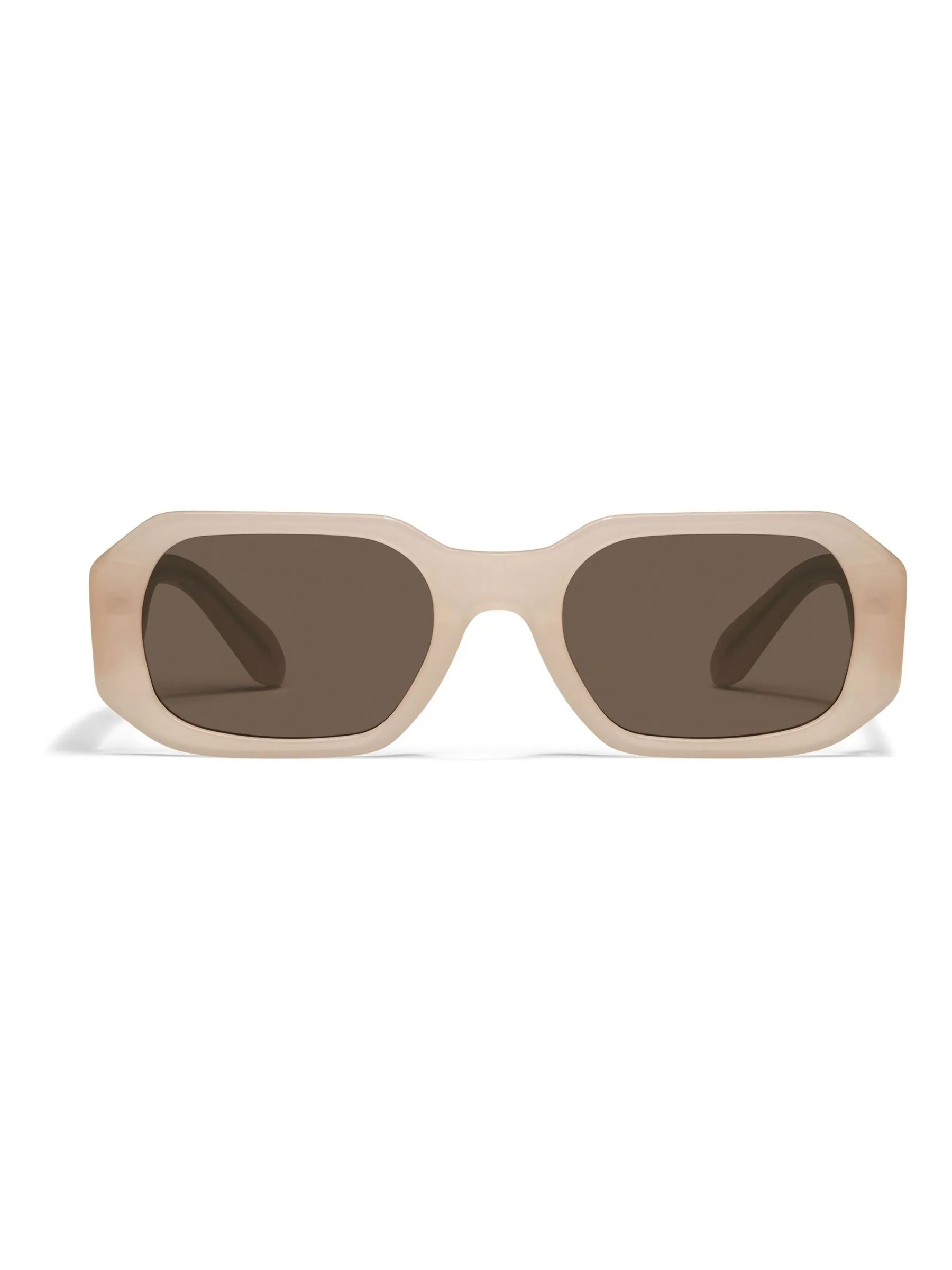 Crème - QUAY Hyped Up Sunglasses