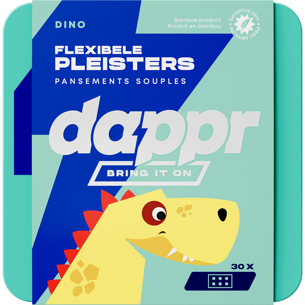 Dappr Pleisters Dino30 stuks
