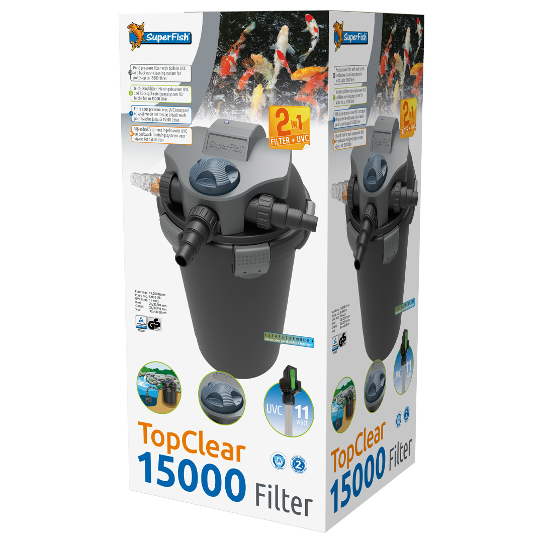 Superfish Topclear 15.000 UVC-11W
