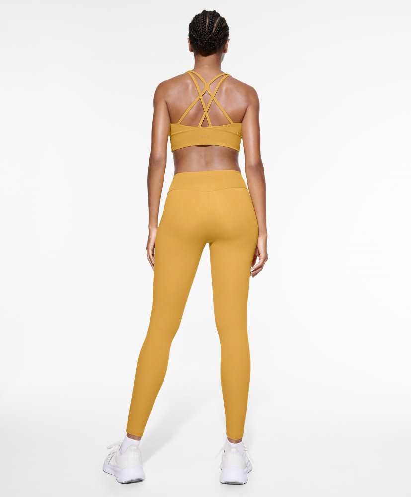 Calça legging Comfortlux de cintura alta até o tornozelo