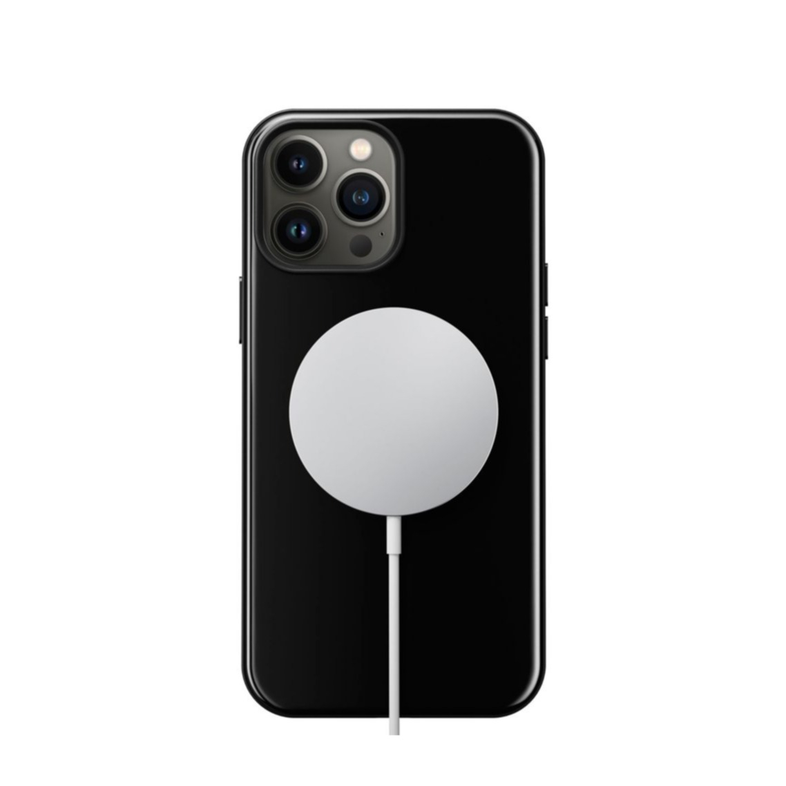 iPhone 13 Pro MagSafe Hardcase Hülle Sport Case (NM01042785) - Schwarz (Glanz)