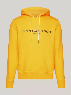 Moletom com capuz e modelagem regular com logo