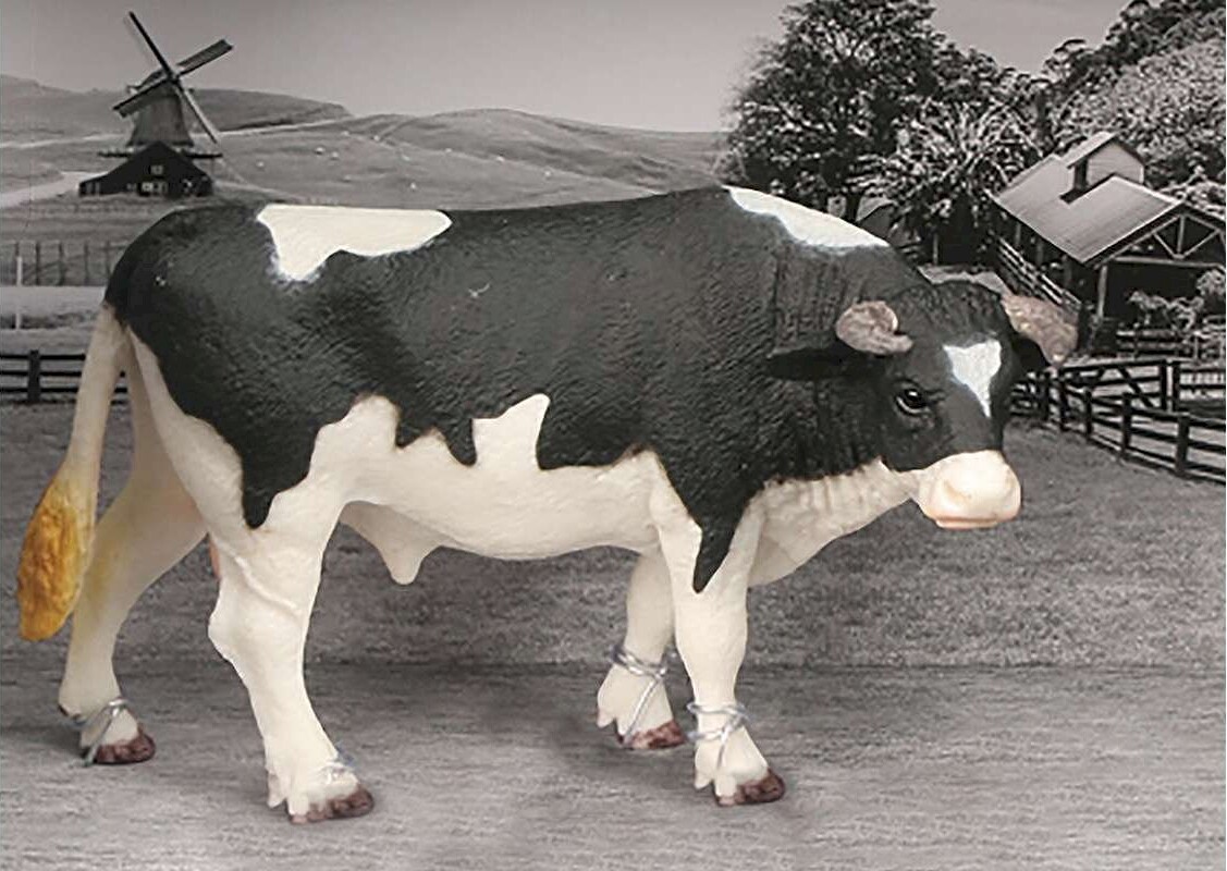 Tyr Figur Sortbroget - Model Series - Animal Universe - 22X10X14,5 CM