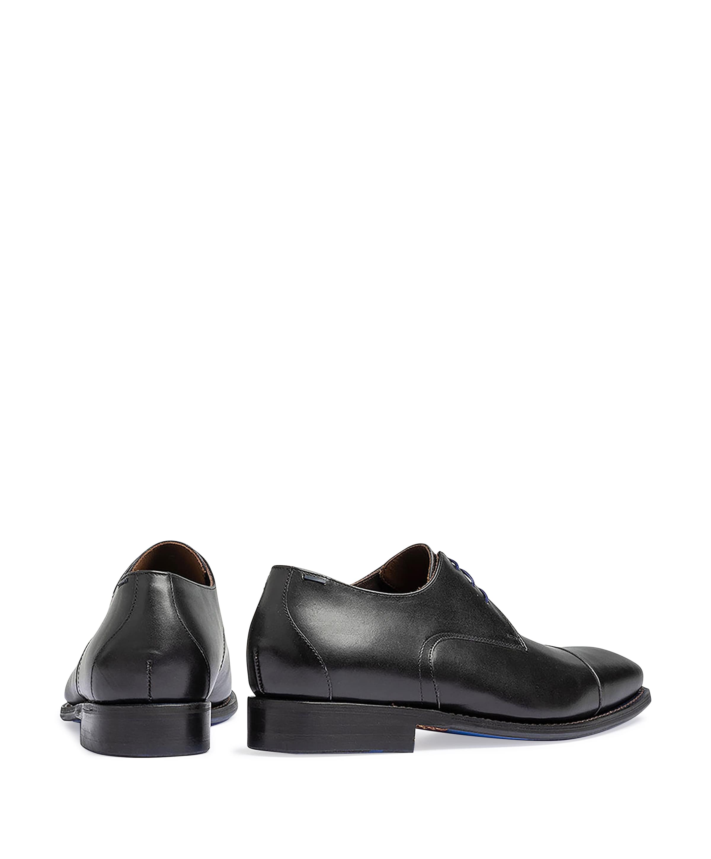 Floris van Bommel heren veterschoenen zwart