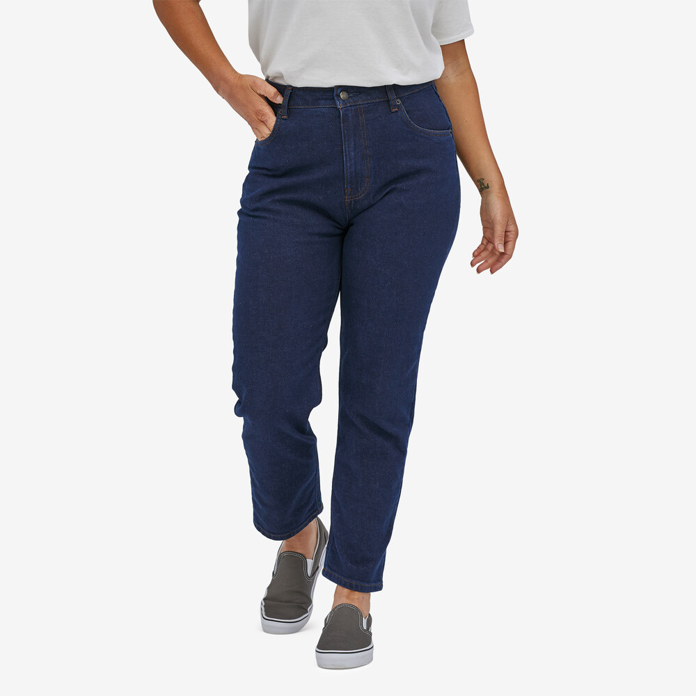 Damenjeans mit geradem Schnitt