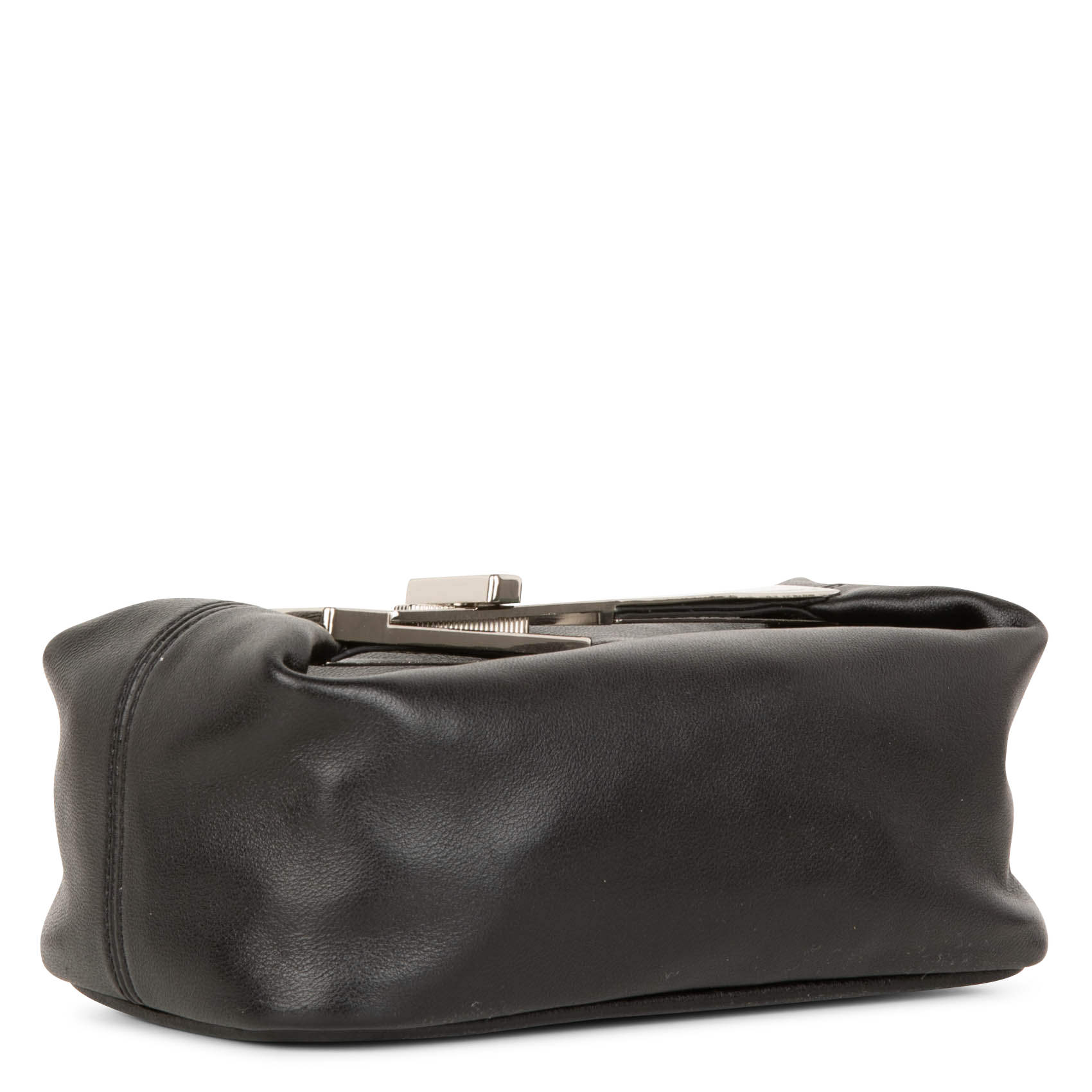 OPOUPY - Petit sac en cuir à anse métallique | Noir