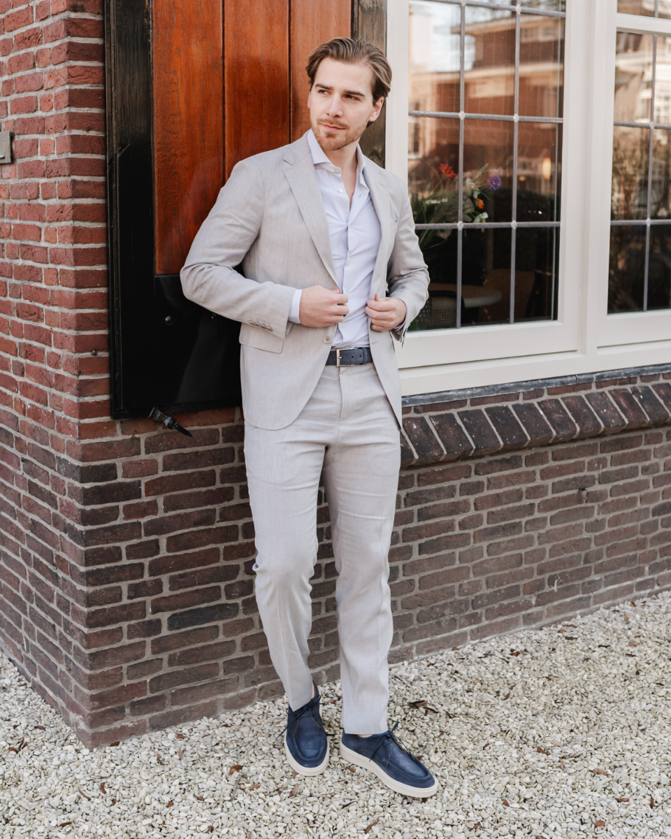 Giorgio 1958 13712 Blauw Heren Veterschoenen