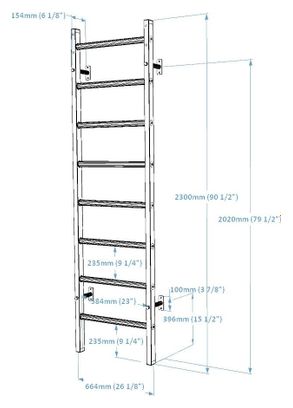 Espalier de gymnastique BenchK 200B