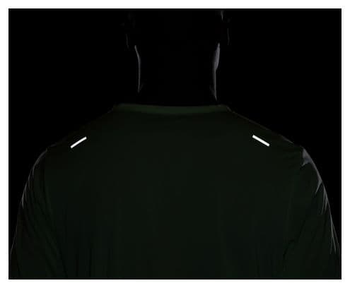 Maillot manches courtes Nike Rise 365 Vert Homme