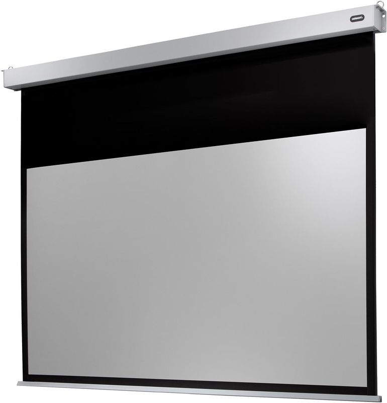 Projectiescherm - 300 cm - Mat-Wit - Zwart Achterkant - Gain-Factor 1,2