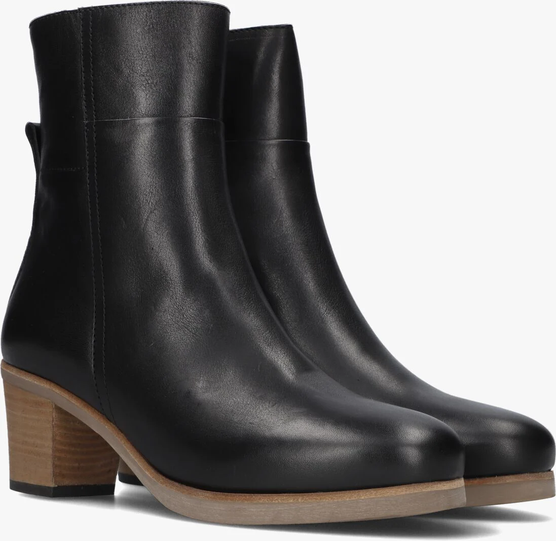 SHABBIES zwarte shabbies enkellaarsjes lieve g ankle boot