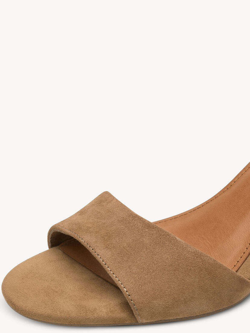 Leren Sandaaltje - beige