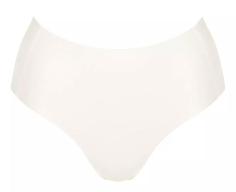 Sloggi Zero Feel 2.0 Dames High Waist Midi Slip Silk White Maat XL 1 Stuk