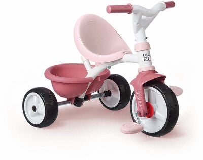 Smoby Be Move Trehjuling Comfort, Rosa