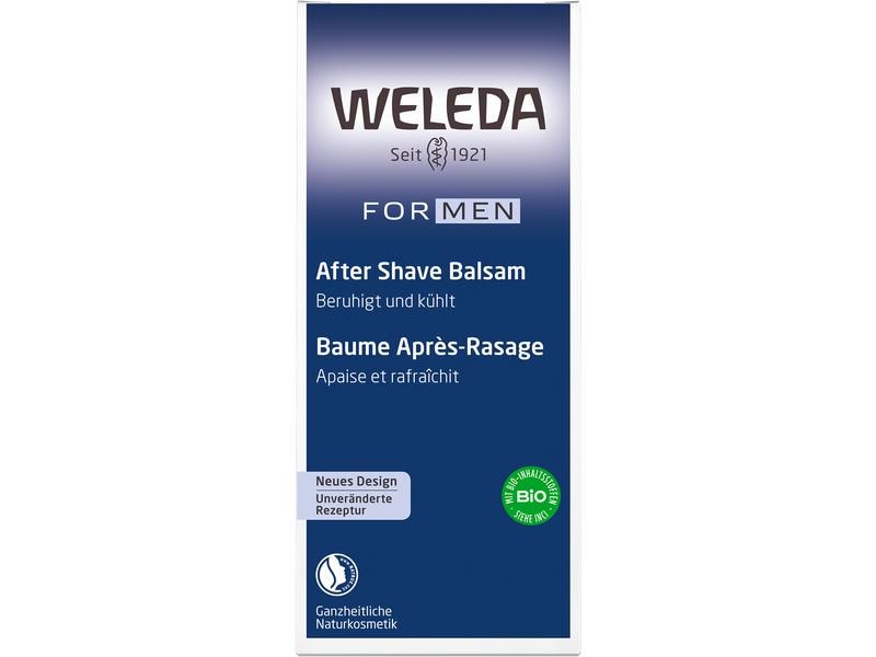 WELEDA After Shave Balsam 100 ml Natürliches Aftershave pflegt und beruhigt