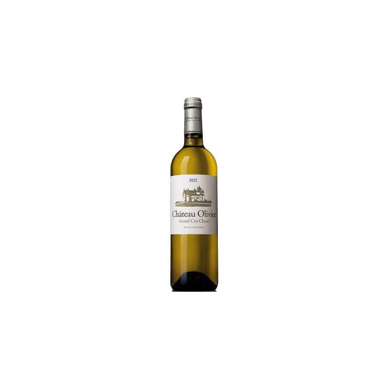 Château OLIVIER Blanc 2022 - Pessac-Léognan Blanc - Cru Classé - par Carton de 6 bouteilles 75 cl